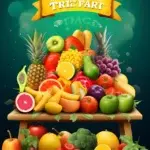 Fruit Vegetable Stand: Fresh and Colorful Texts