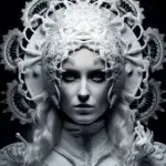 Immerse Yourself in the Ornate and Edgy World of Cybergoth Blazewave Fashion