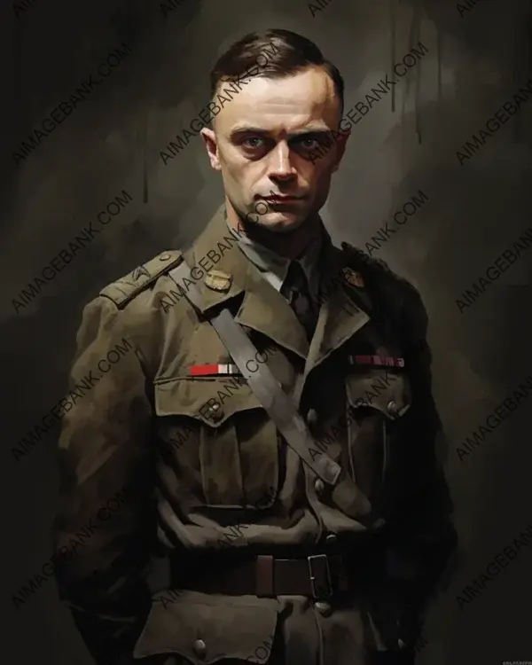 Witold Pilecki&#8217;s Compelling Artistic Representation: Preserving the Historical Legacy of a Polish Resistance Fighter.